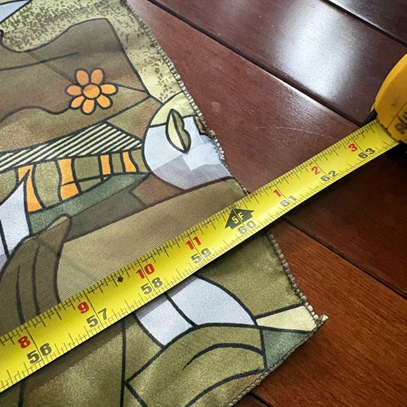 Abstract Patterned Women’s Scarf - Picture 3 of 4